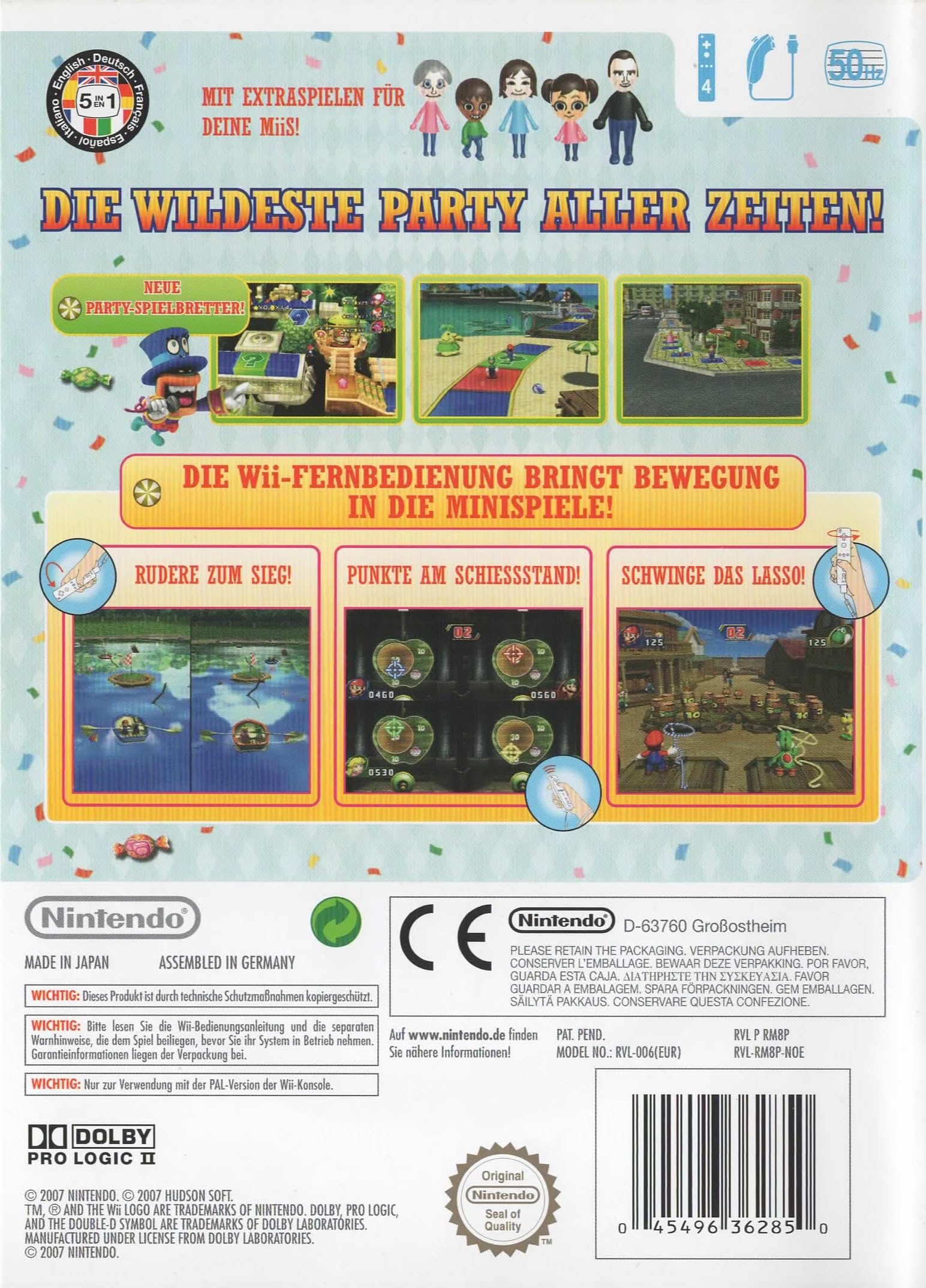 Nintendo Switch Wii Party Wii Party U - Game Only (Nintendo Wii U) : Amazon.co.uk: PC